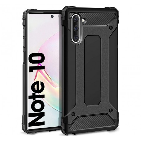 Funda Tipo Hybrid Tough Armor (Pc+Tpu) Negra para Samsung Galaxy Note10