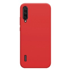 Funda Silicona Líquida Ultra Suave para Xiaomi Mi A3 color Roja
