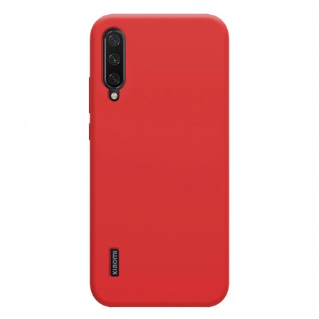 Funda Silicona Líquida Ultra Suave para Xiaomi Mi A3 color Roja