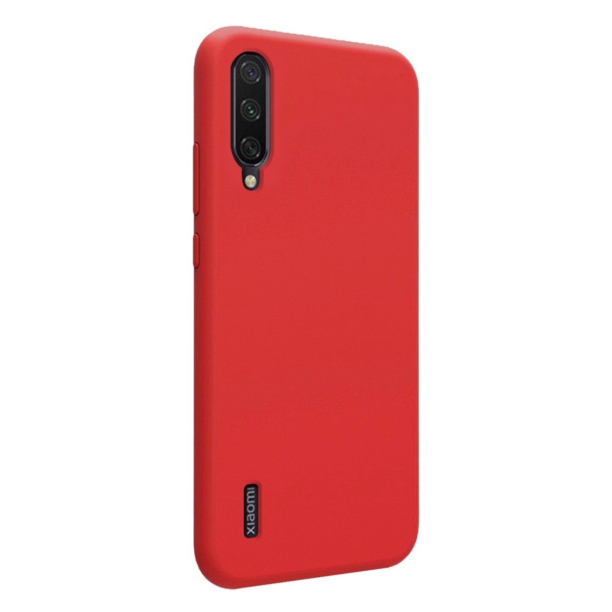 Funda Silicona Líquida Ultra Suave para Xiaomi Mi A3 color Roja