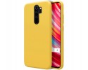 Funda Silicona Líquida Ultra Suave para Xiaomi Redmi Note 8 Pro color Amarilla