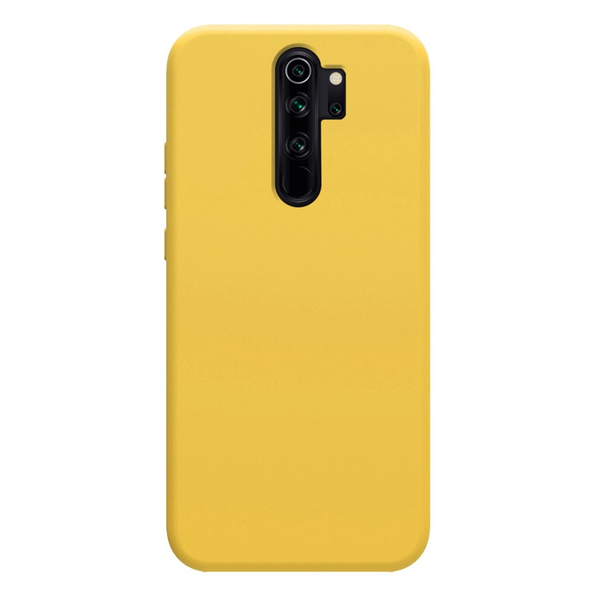 Funda Silicona Líquida Ultra Suave para Xiaomi Redmi Note 8 Pro color Amarilla