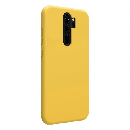 Funda Silicona Líquida Ultra Suave para Xiaomi Redmi Note 8 Pro color Amarilla