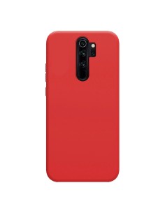 Funda Silicona Líquida Ultra Suave para Xiaomi Redmi Note 8 Pro color Roja