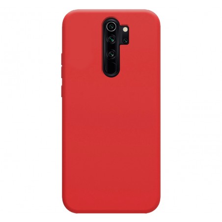 Funda Silicona Líquida Ultra Suave para Xiaomi Redmi Note 8 Pro color Roja