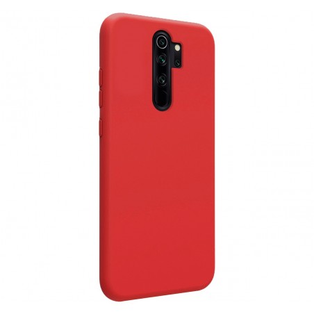 Funda Silicona Líquida Ultra Suave para Xiaomi Redmi Note 8 Pro color Roja