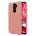 Funda Silicona Líquida Ultra Suave para Xiaomi Redmi Note 8 Pro color Rosa