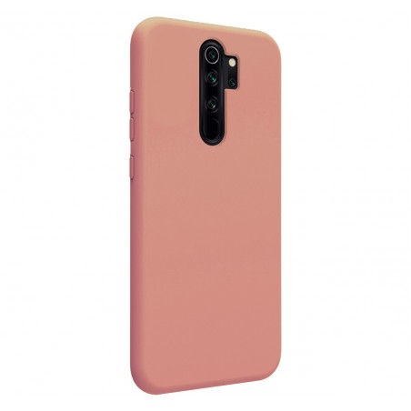 Funda Silicona Líquida Ultra Suave para Xiaomi Redmi Note 8 Pro color Rosa