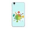 Funda Gel Tpu para Bluboo Maya 5.5" Diseño Familia Dibujos