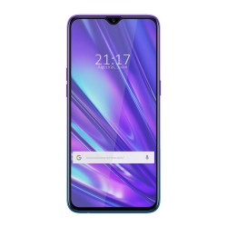 Protector Cristal Templado Completo 5D Full Glue Negro para Realme 5 Pro Vidrio 2