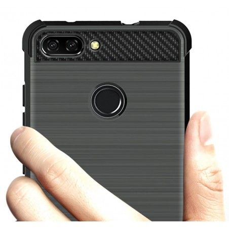 Funda Gel Tpu Anti-Shock Carbon para Huawei Honor 7A / Y6 2018