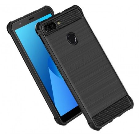 Funda Gel Tpu Anti-Shock Carbon para Huawei Honor 7A / Y6 2018