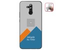 Personaliza tu Funda Gel Mate con tu Fotografia para Huawei Mate 20 Lite dibujo personalizada