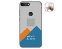 Personaliza tu Funda Gel Mate con tu Fotografia para Alcatel 1S 2019 dibujo personalizada