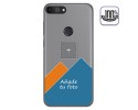 Personaliza tu Funda Gel 100% Transparente con tu Fotografia para Alcatel 1S 2019 dibujo personalizada