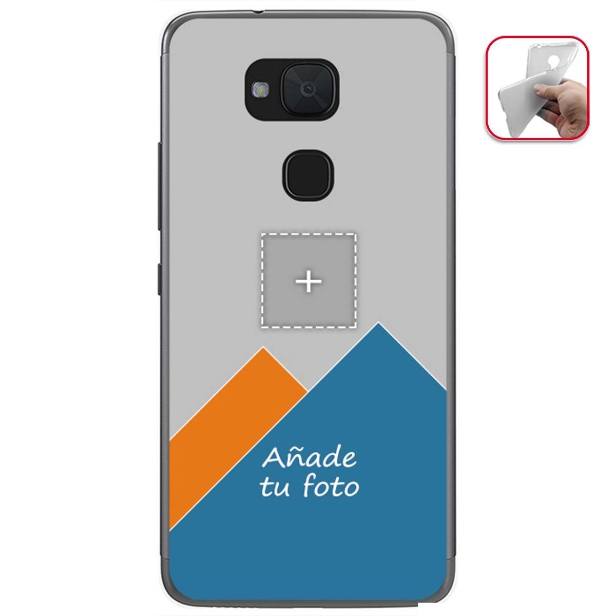 Personaliza tu Funda Gel Mate con tu Fotografia para Bq Aquaris V / Vs dibujo personalizada