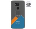 Personaliza tu Funda Gel 100% Transparente con tu Fotografia para Bq Aquaris V Plus / Vs Plus dibujo personalizada