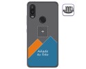 Personaliza tu Funda Gel 100% Transparente con tu Fotografia para Bq Aquaris X2 / X2 Pro dibujo personalizada