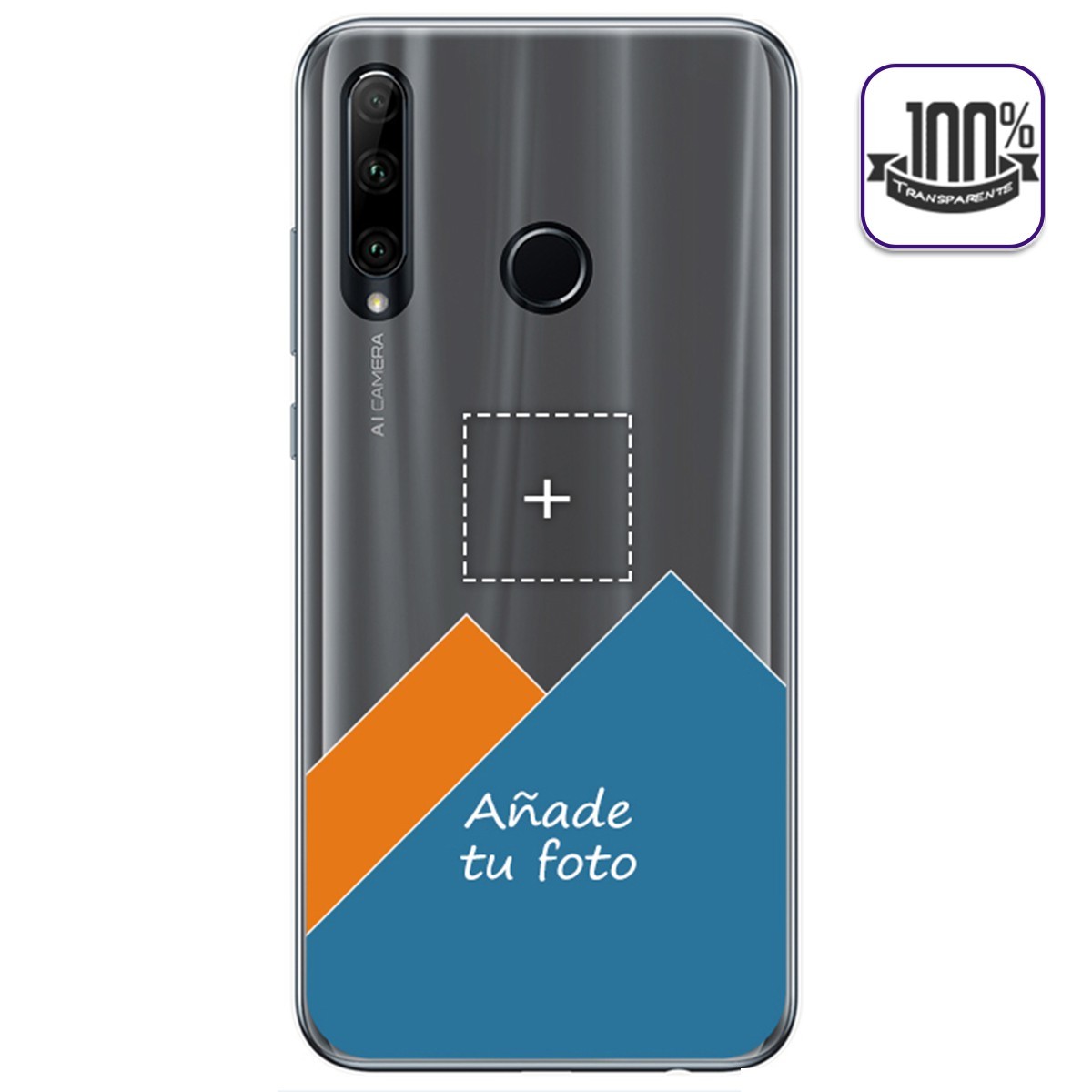 Personaliza tu Funda Gel 100% Transparente con tu Fotografia para Huawei Honor 20 Lite dibujo personalizada