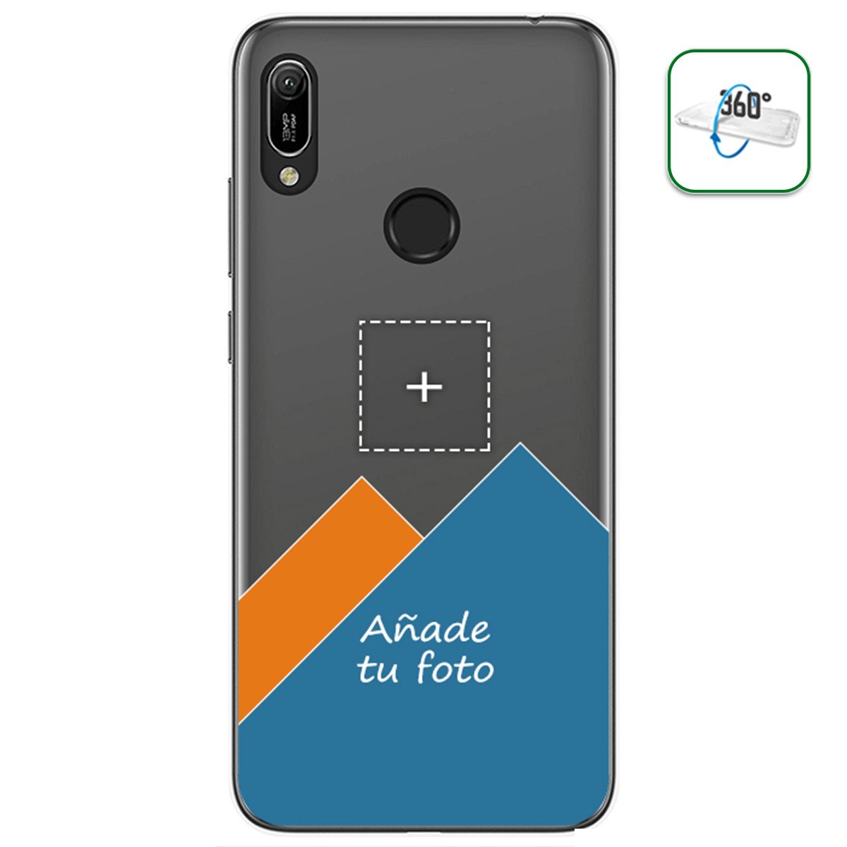 Personaliza tu Funda Pc + Tpu 360 con tu Fotografia para Huawei Y6 2019 / Y6s 2019 dibujo personalizada