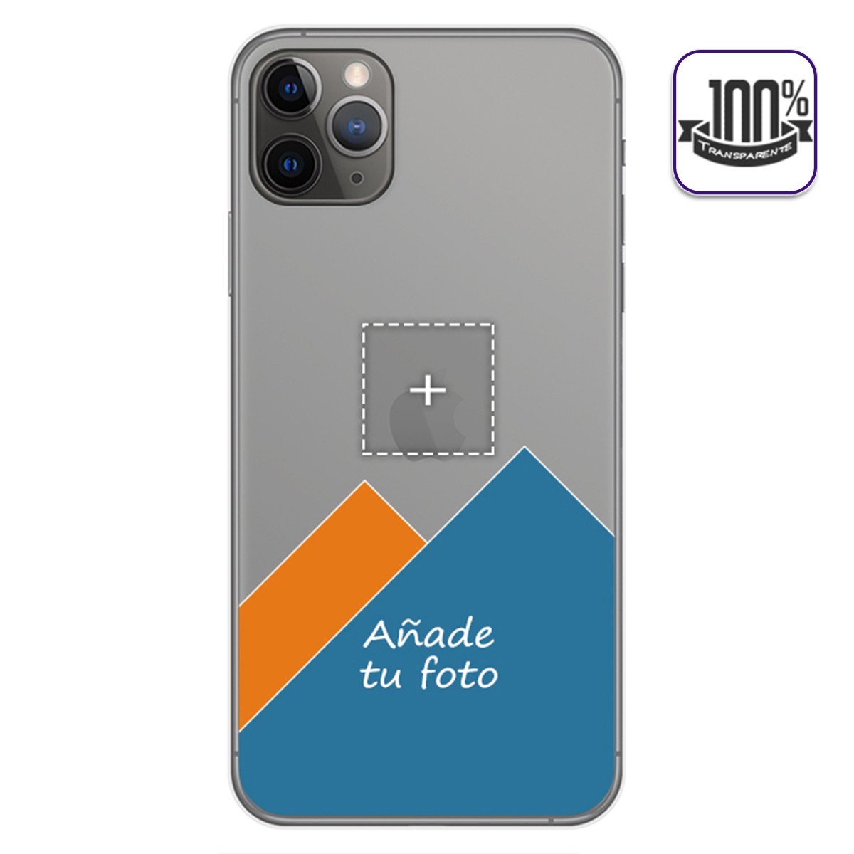 Personaliza tu Funda Gel 100% Transparente con tu Fotografia para Iphone 11 Pro Max (6.5) dibujo personalizada