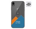 Personaliza tu Funda Gel 100% Transparente con tu Fotografia para Iphone XR dibujo personalizada