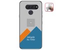 Personaliza tu Funda Gel Mate con tu Fotografia para Lg Q60 / K50 dibujo personalizada