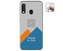 Personaliza tu Funda Gel Mate con tu Fotografia para Samsung Galaxy A20e 5.8" dibujo personalizada