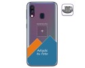 Personaliza tu Funda Gel 100% Transparente con tu Fotografia para Samsung Galaxy A40 dibujo personalizada