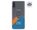 Personaliza tu Funda Gel 100% Transparente con tu Fotografia para Samsung Galaxy A70 dibujo personalizada