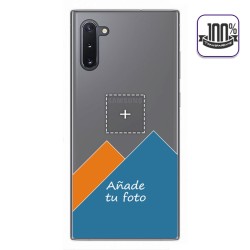Personaliza tu Funda Gel 100% Transparente con tu Fotografia para Samsung Galaxy Note10 dibujo personalizada