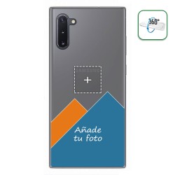 Personaliza tu Funda Pc + Tpu 360 con tu Fotografia para Samsung Galaxy Note10 dibujo personalizada