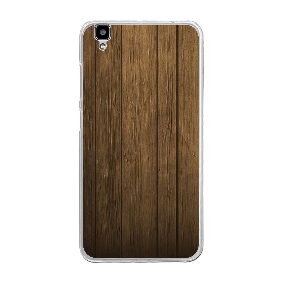 Funda Gel Tpu para Bluboo Maya 5.5" Diseño Madera Dibujos