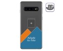 Personaliza tu Funda Gel 100% Transparente con tu Fotografia para Samsung Galaxy S10 dibujo personalizada