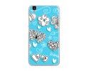 Funda Gel Tpu para Bluboo Maya 5.5" Diseño Mariposas Dibujos