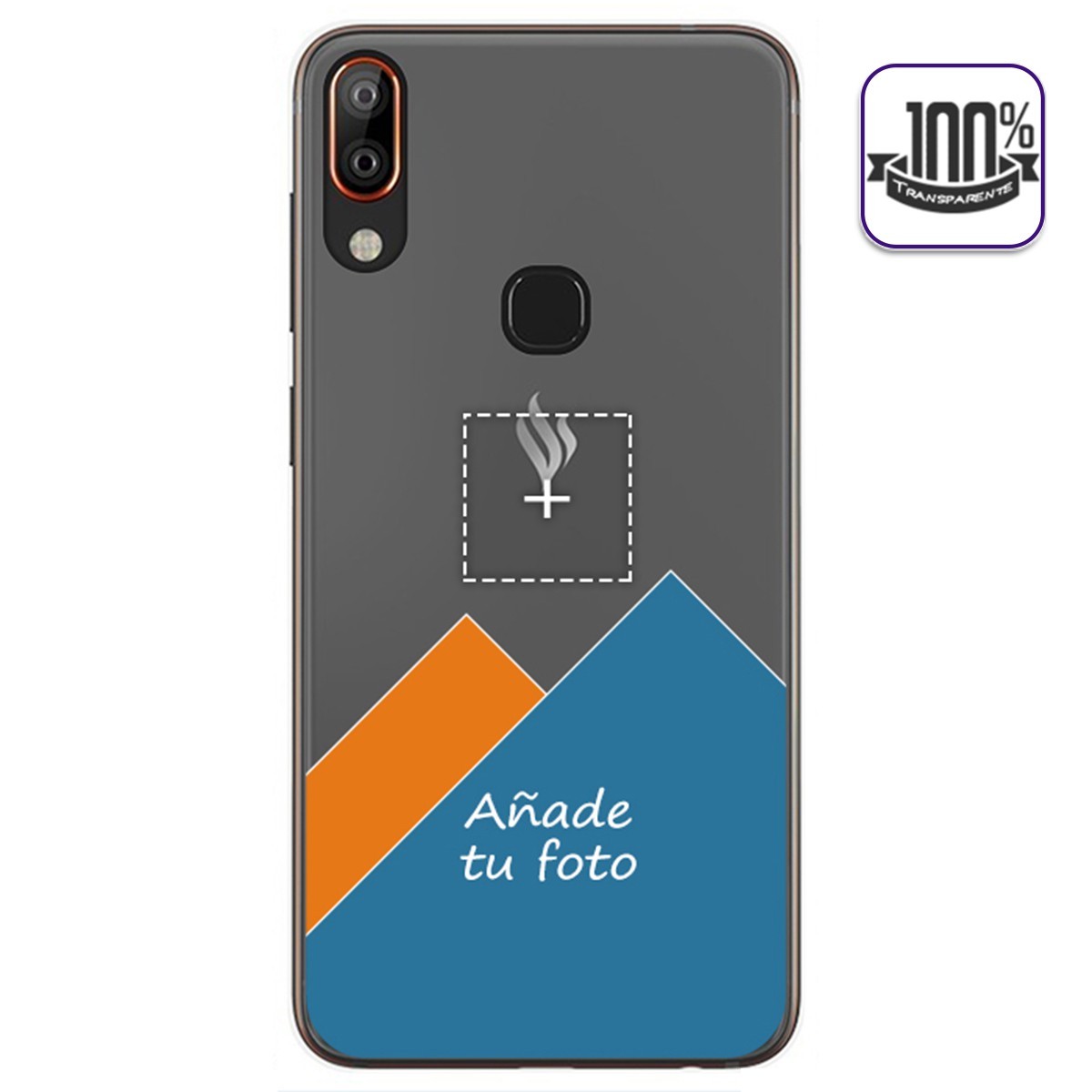 Personaliza tu Funda Gel 100% Transparente con tu Fotografia para Vsmart Active 1+ Plus dibujo personalizada