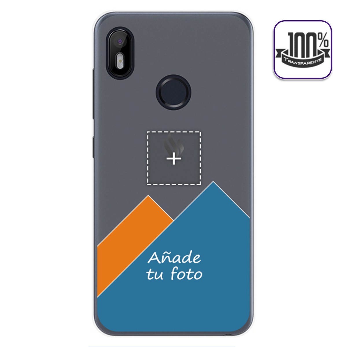 Personaliza tu Funda Gel 100% Transparente con tu Fotografia para Vsmart Joy 1 dibujo personalizada