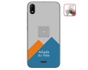 Personaliza tu Funda Gel Mate con tu Fotografia para Wiko Y50 dibujo personalizada