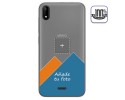 Personaliza tu Funda Gel 100% Transparente con tu Fotografia para Wiko Y50 dibujo personalizada