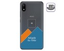 Personaliza tu Funda Gel 100% Transparente con tu Fotografia para Wiko Y70 dibujo personalizada