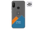 Personaliza tu Funda Gel 100% Transparente con tu Fotografia para Xiaomi Redmi 6 Pro / Mi A2 Lite dibujo personalizada