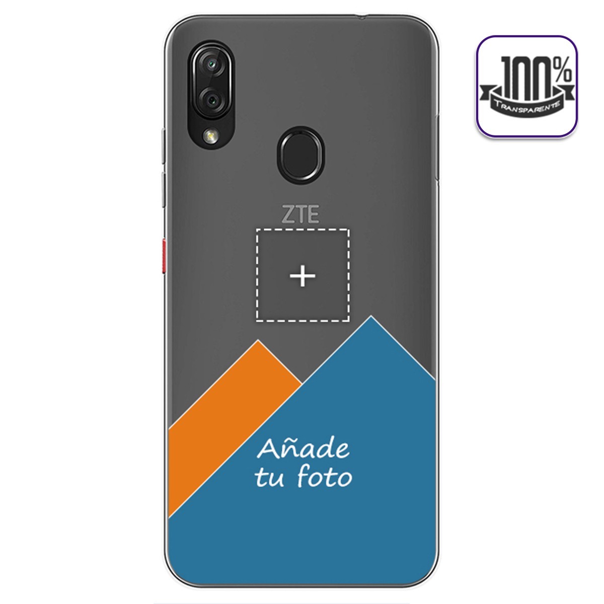 Personaliza tu Funda Gel 100% Transparente con tu Fotografia para Zte Blade V10 Vita / Orange Neva Play dibujo personalizada