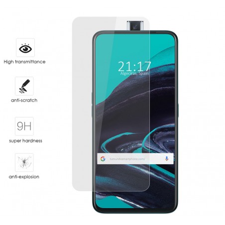 Protector Cristal Templado para Oppo Reno 2Z Vidrio