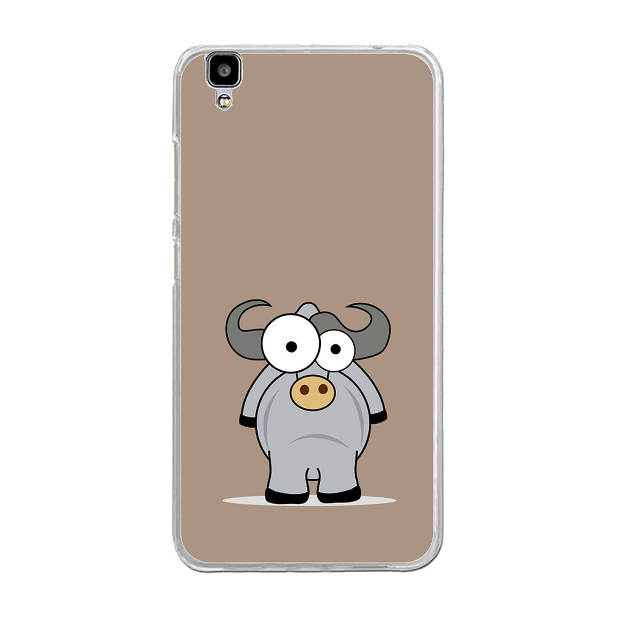 Funda Gel Tpu para Bluboo Maya 5.5" Diseño Toro Dibujos