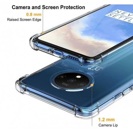 Funda Gel Tpu Anti-Shock Transparente para Oneplus 7T