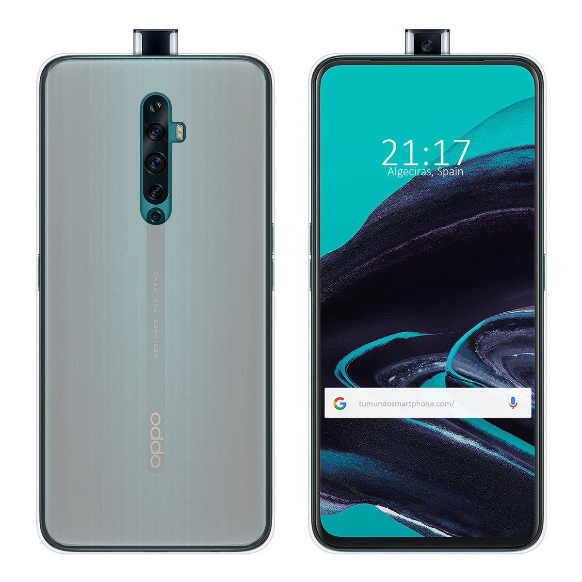 Funda Gel Tpu para Oppo Reno 2Z Color Transparente