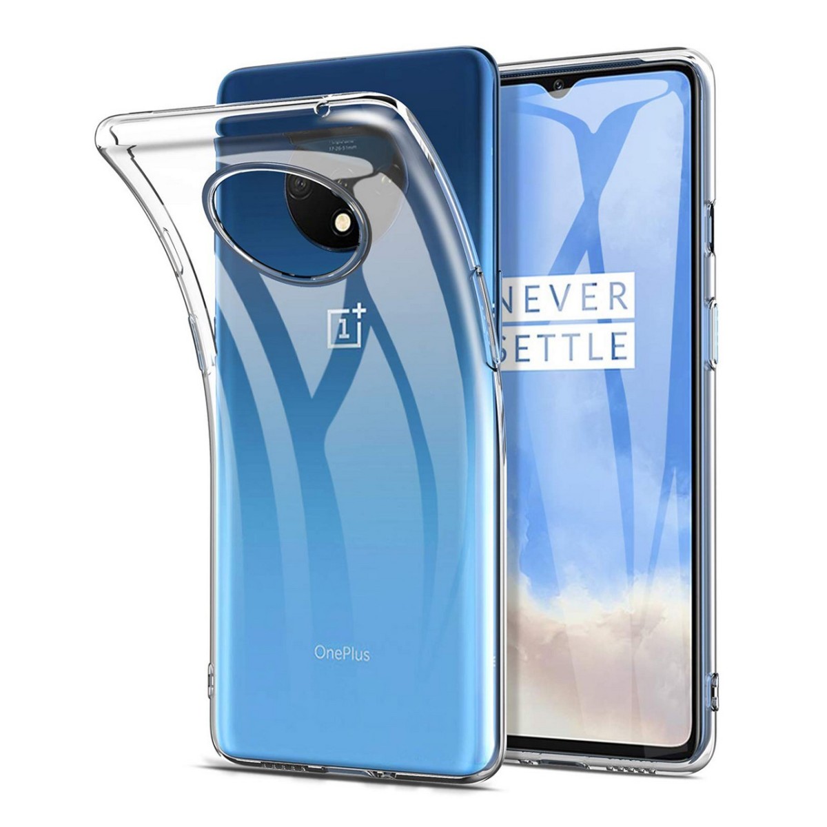 Funda Gel Tpu Fina Ultra-Thin 0,5mm Transparente para Oneplus 7T