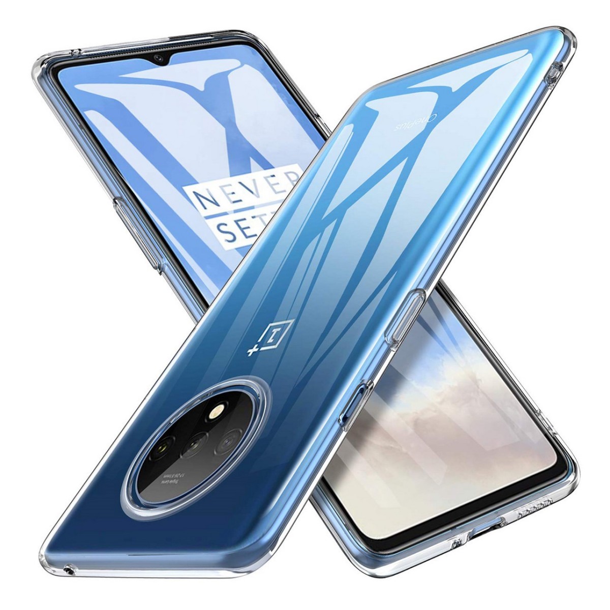 Funda Gel Tpu Fina Ultra-Thin 0,5mm Transparente para Oneplus 7T