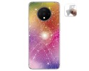 Funda Gel Tpu para Oneplus 7T diseño Abstracto Dibujos