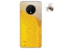 Funda Gel Tpu para Oneplus 7T diseño Cerveza Dibujos